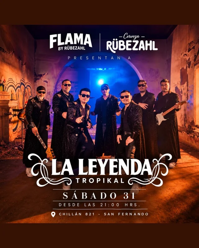 La Leyenda Tropikal | En Bar Flama By Rübezahl, San Fernando