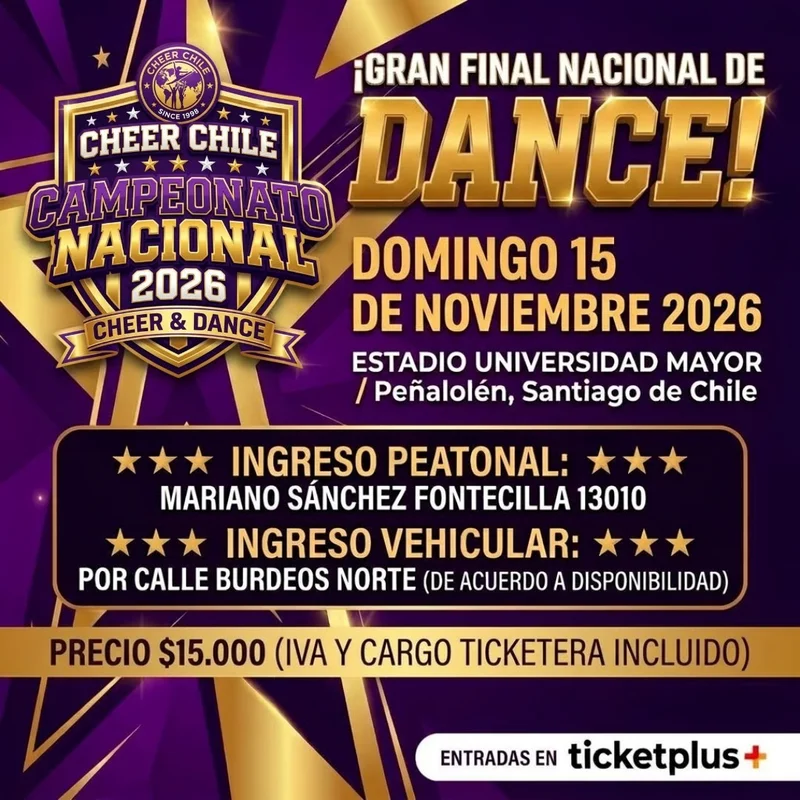 Final Nacional Cheer Chile - Dance