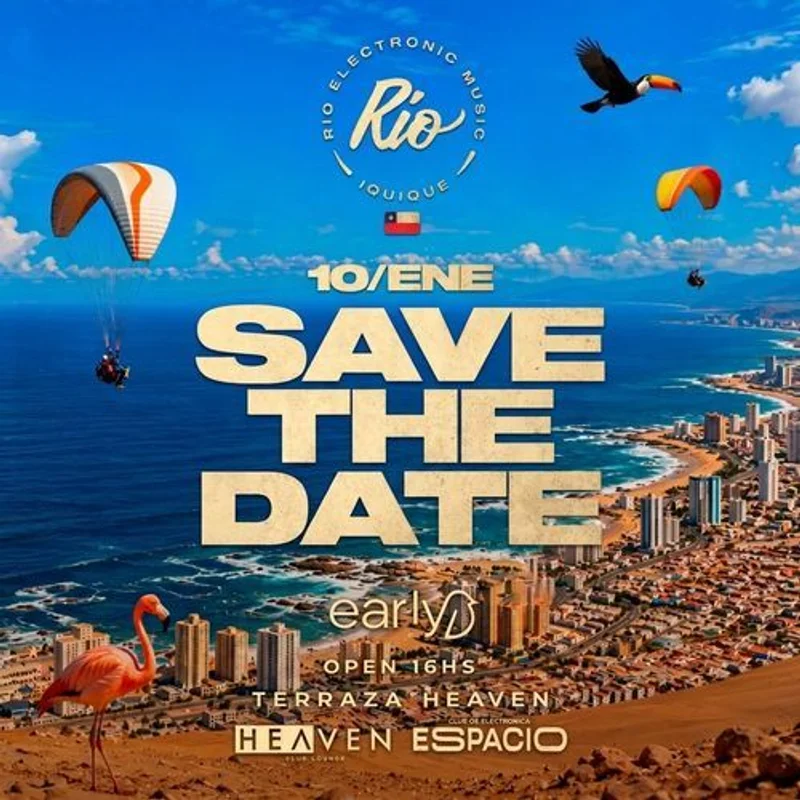 Rio Electronic Music - Iquique - Save The Date