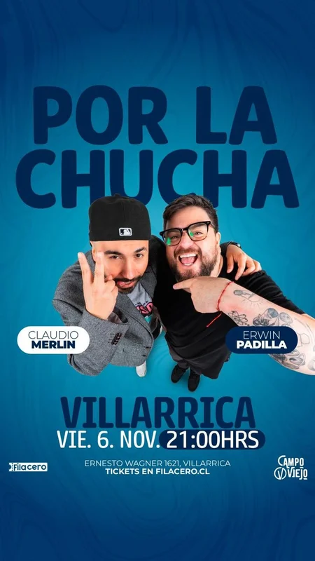 Por la Chucha: Erwin Padilla y Claudio Merlin en Campo Viejo