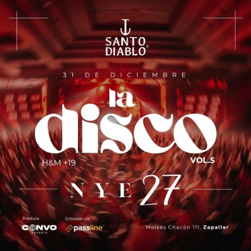 🪩 La Disco Vol.5 · Año Nuevo 2027 🎆· +19