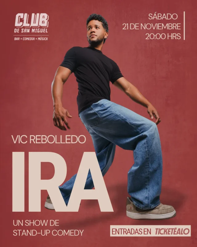Vic Rebolledo En El Club San Miguel 21 De Noviembre 20:00 Hrs