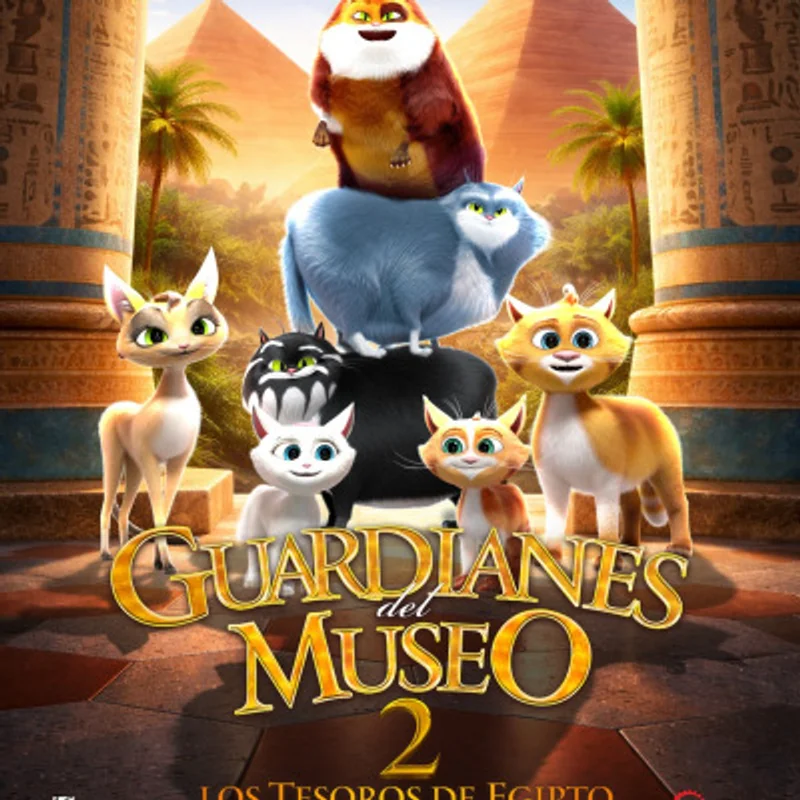 Guardianes Del Museo 2: Los Tesoros De Egipto, Doblada, Jueves 15 A Las 16.20 Hrs