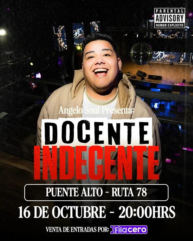Docente Indecente - Angelo Soul en Ruta78