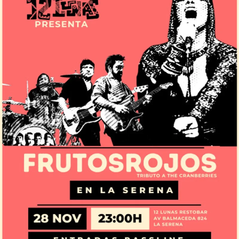 Frutos Rojos en 12 Lunas-La Serena