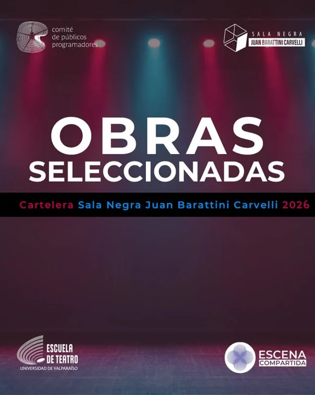Cartelera Sala Negra Juan Baratini_UV – Obras Seleccionadas 2026