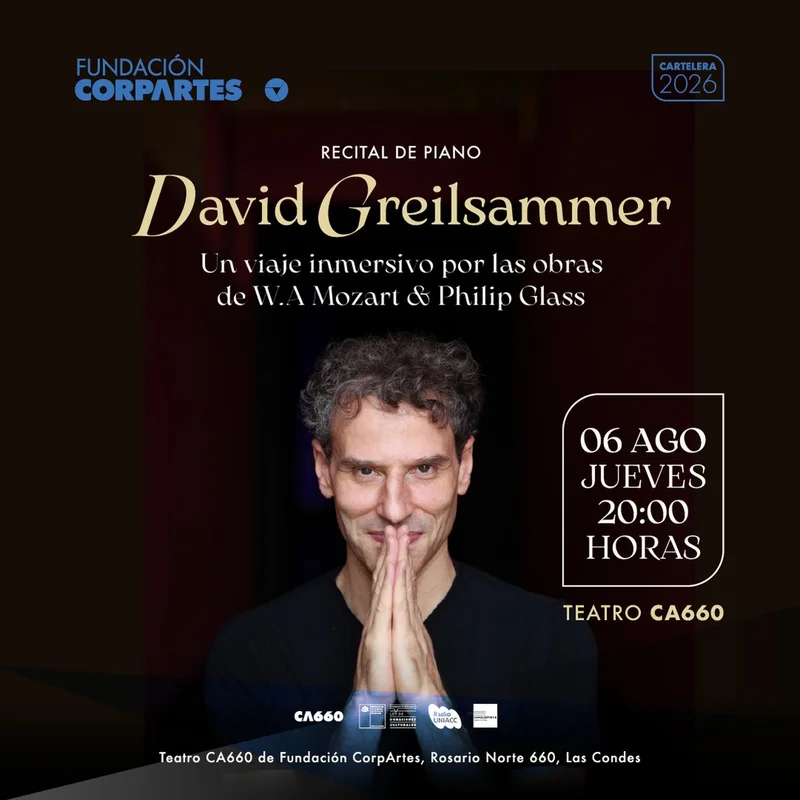 David Greilsammer en Chile | Recital de piano