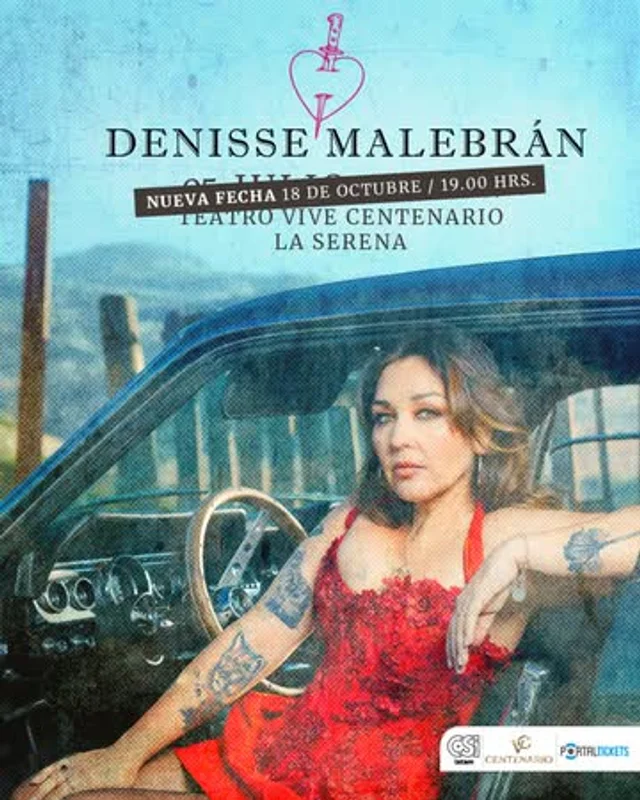 Denisse Malebrán En Teatro Centenario La Serena