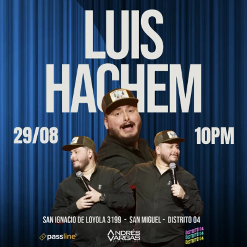 El Show De Luis Hachem En Santiago