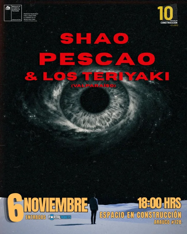 Shao Pescao & Los Teriyaki En Espacio En Construcción, Valdivia