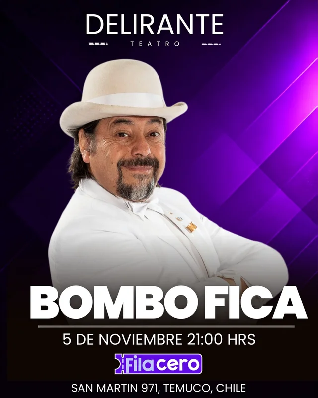 Bombo Fica en Delirante Teatro Bar
