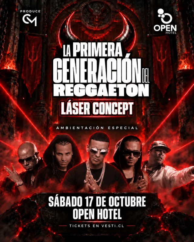 La Primera Generación Del Reggaeton -Laser Concept