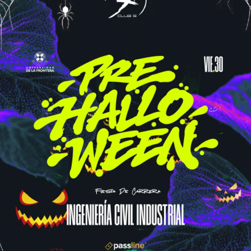 Viernes 30 Pre HALLOWEEN