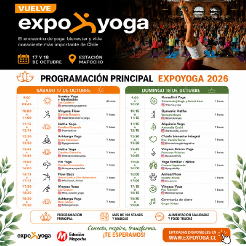 ExpoYoga 2026 Promo Dos Dias 17 & 18 de Oct