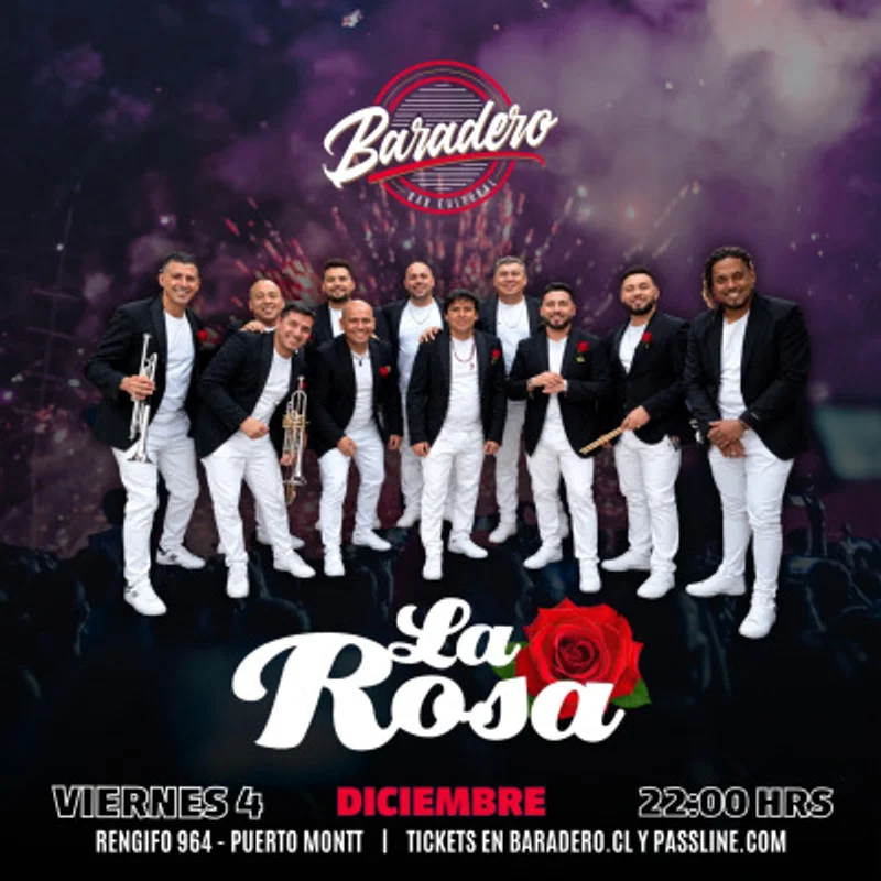 Guapo la rosa en vivo