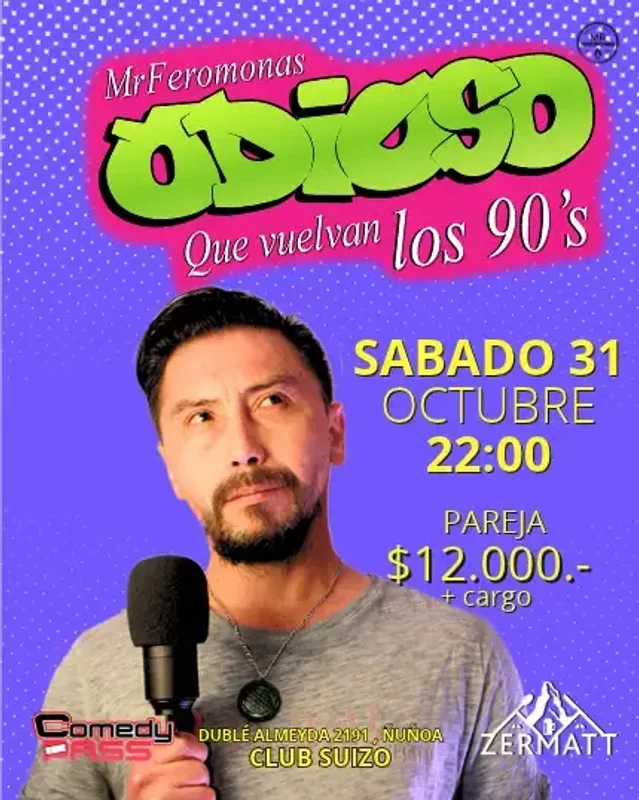 Odioso!!! Que Vuelvan Los 90» Mr Feromonas