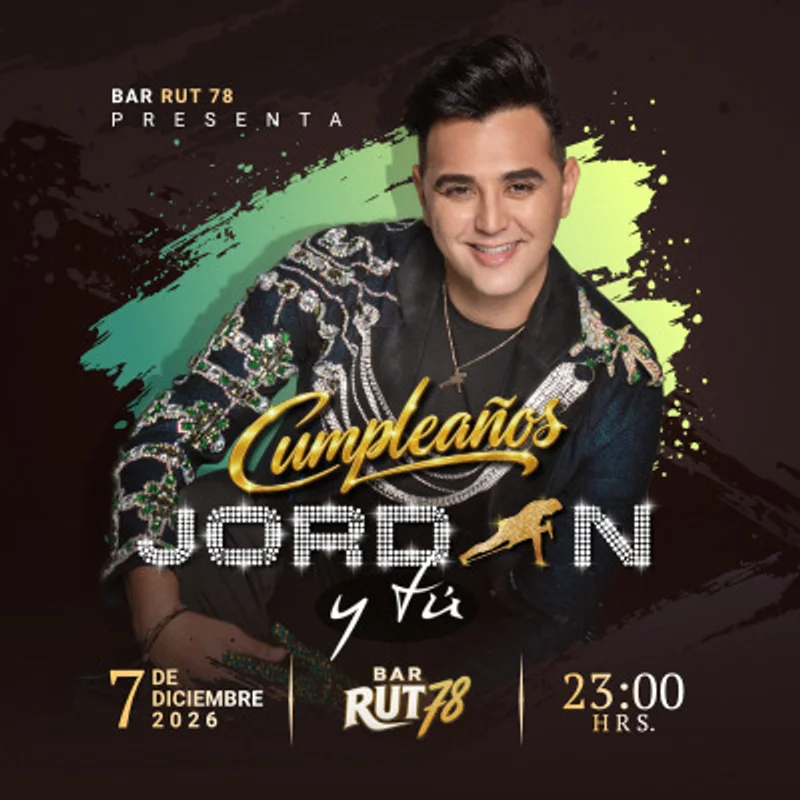 Cumpleaños JORDAN Y TÚ