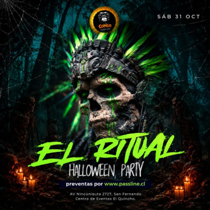 EL RITUAL // Hallowen Party by CONGO