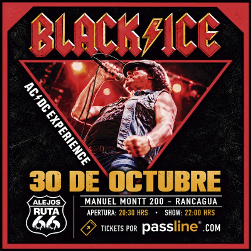 Black Ice - AC/DC Experience en Rancagua