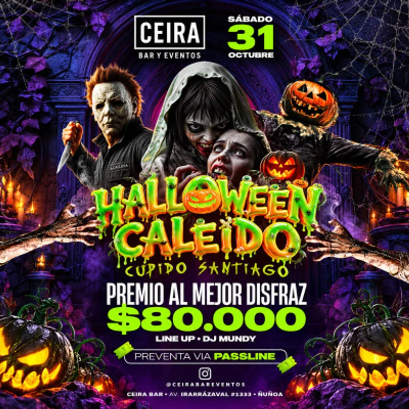🎃🎃Caleido Halloween & Cupido Santiago 🎃🎃