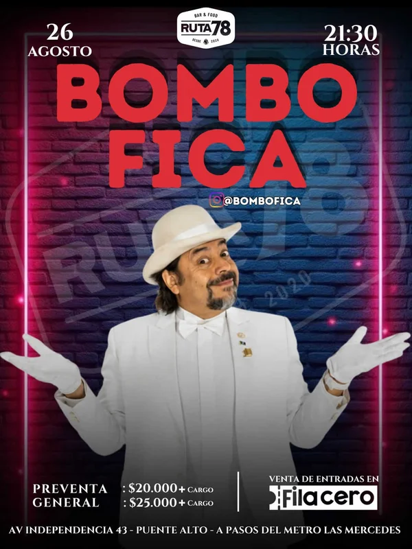 Bombo Fica en Ruta 78
