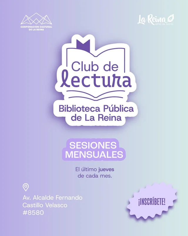 Club de Lectura 2026 Biblioteca Pública de La Reina