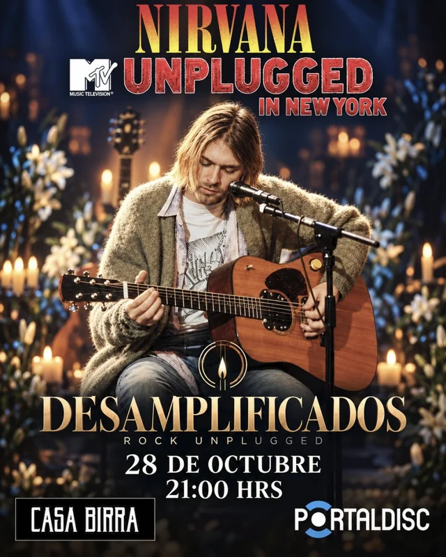 Desamplificados: Nirvana Unplugged En Casa Birra, Temuco