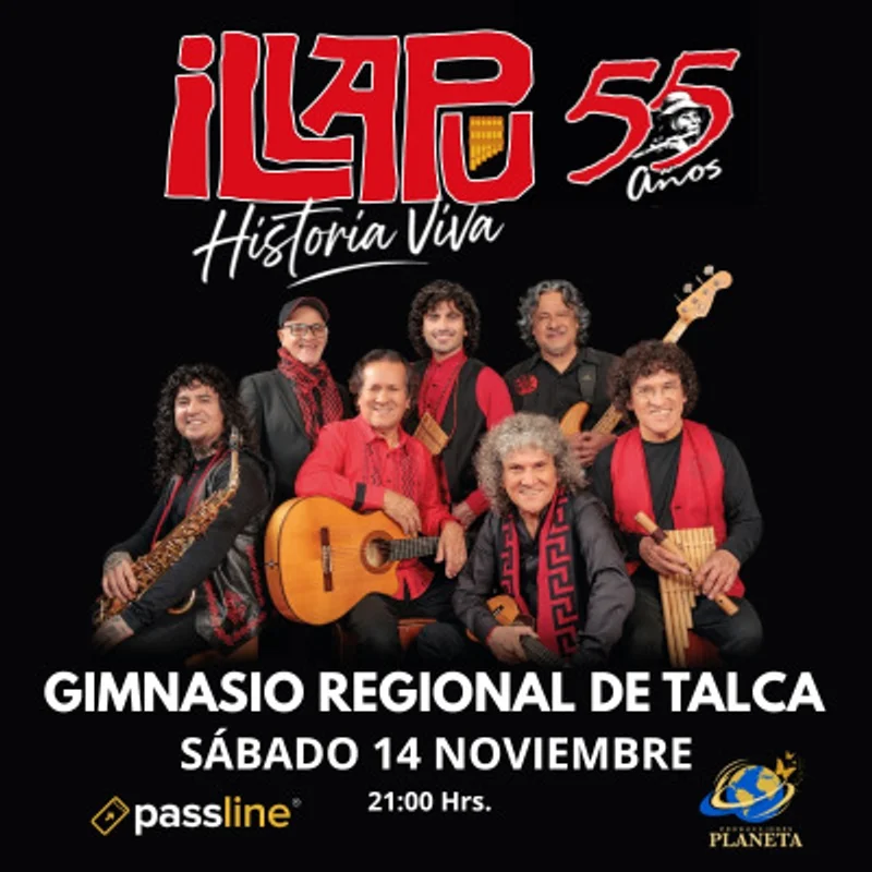 Illapu 55 años, Gimnasio Regional de Talca