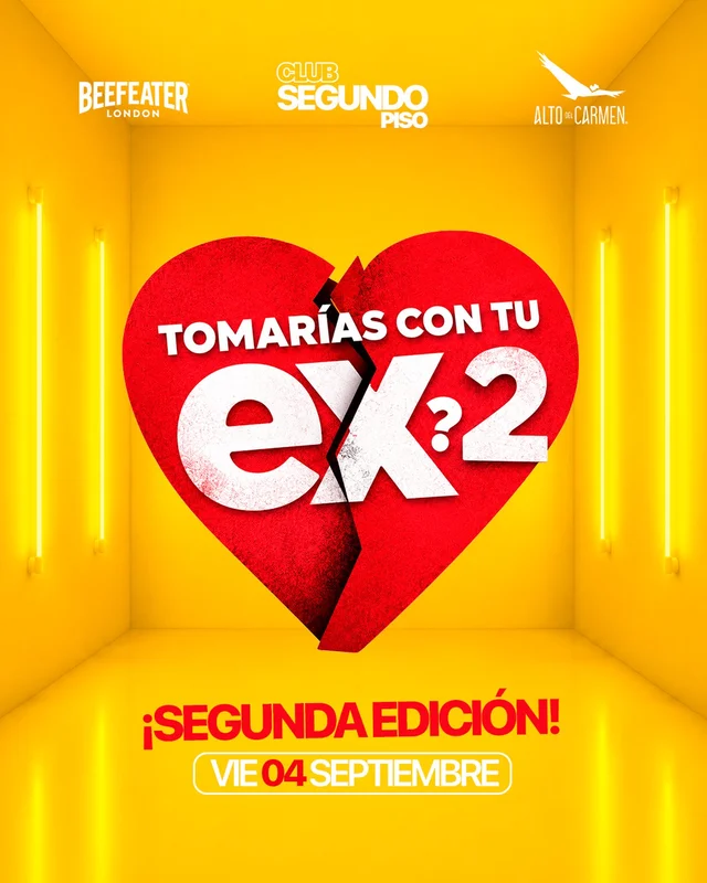 Vie 04/ Tomarías Con Tu Ex 2 + Open Bar 💔