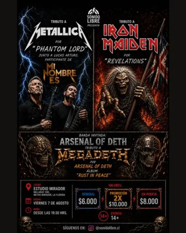 Metal Invasion Deth En @Estudio_mirador