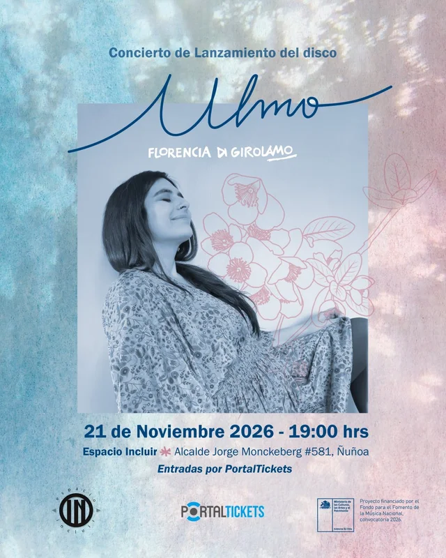 Florencia Di Girolamo: Lanzamiento Disco Ulmo En Espacio Incluir