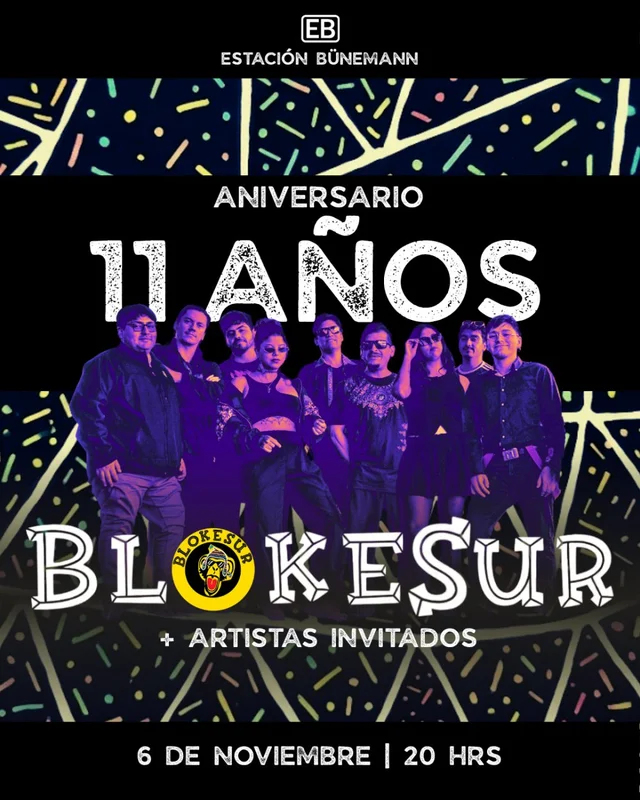 Aniversario Blokesur Sur En Bünemann, Valdivia