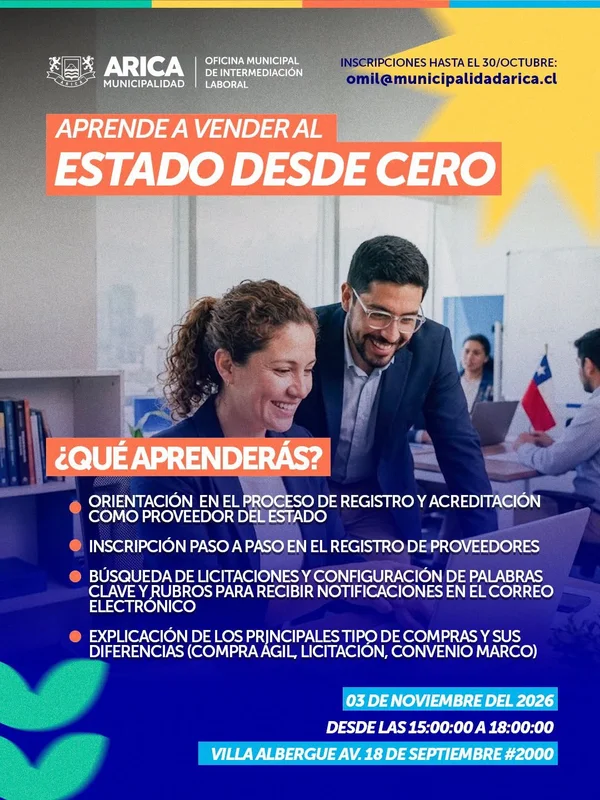 Taller OMIL - Aprende a vender al Estado desde cero