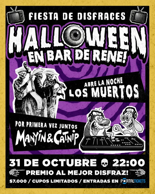 Halloween En Bar De René