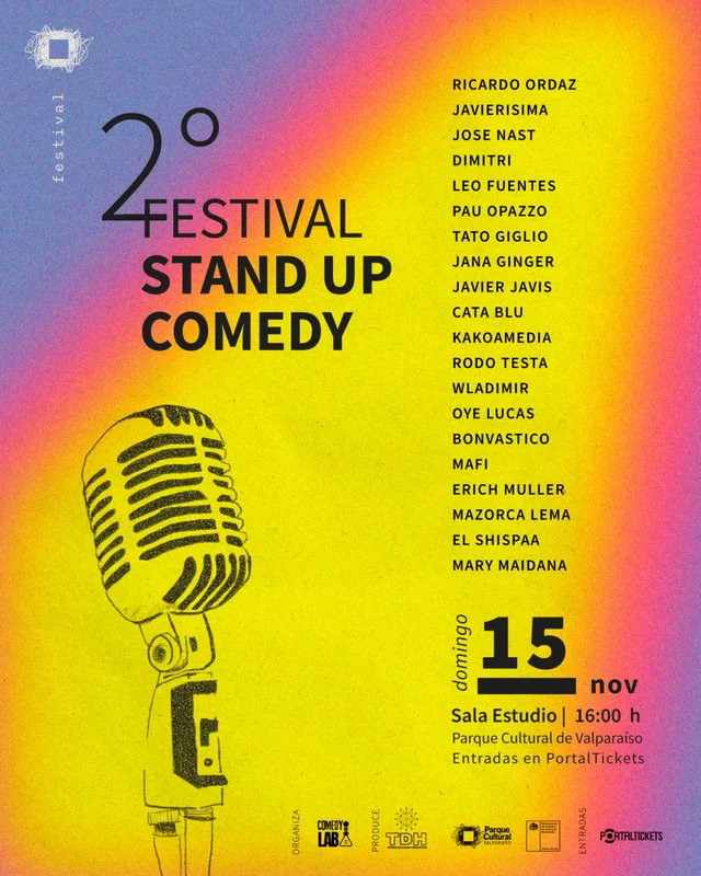 2° Festival De Stand Up Comedy En El Parque Cultural De Valparaíso
