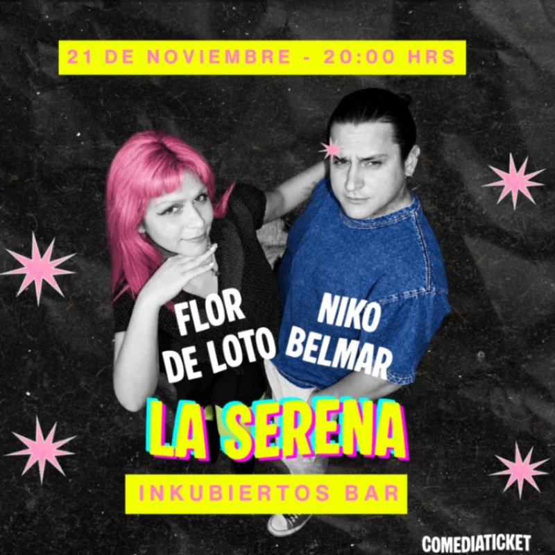 Flor de loto y Niko Belmar en La Serena