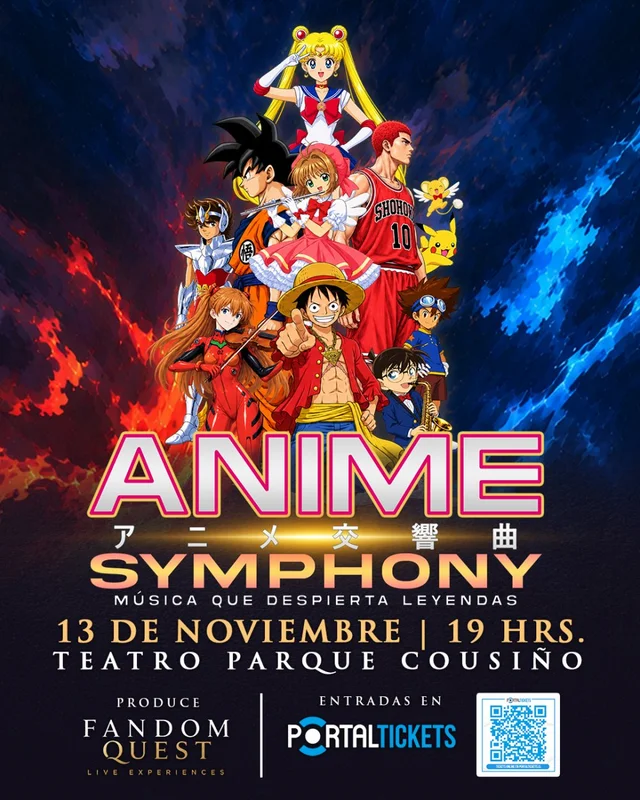 Anime Symphony En Teatro Parque Cousiño