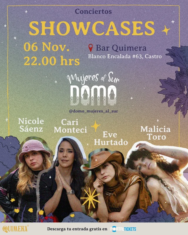 Showcases Iv Encuentro Domo Mujeres Al Sur En Bar Quimera, Castro