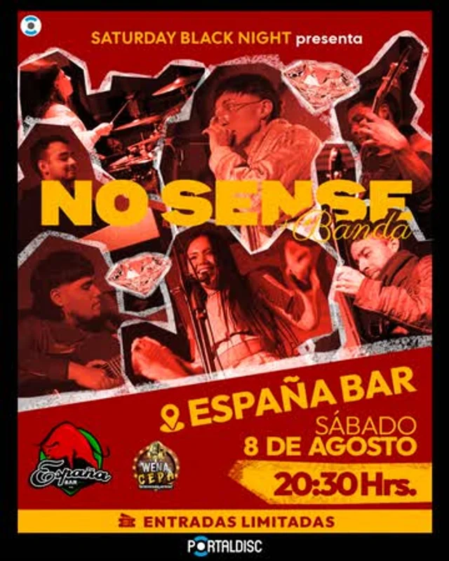 No Sense + Banda En Bar España, Talca