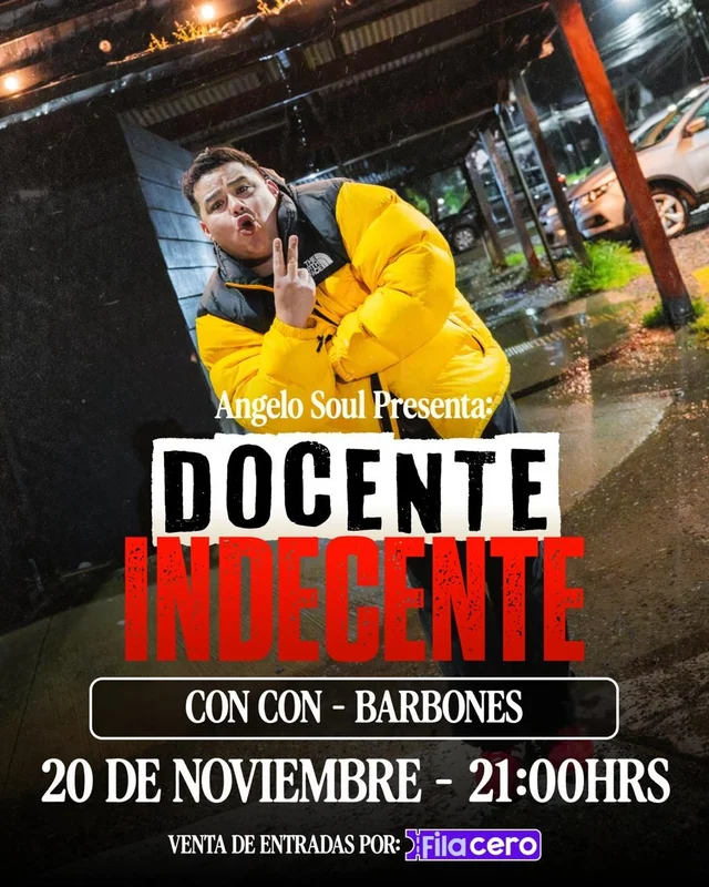 Docente Indecente - Angelo Soul en Barbones