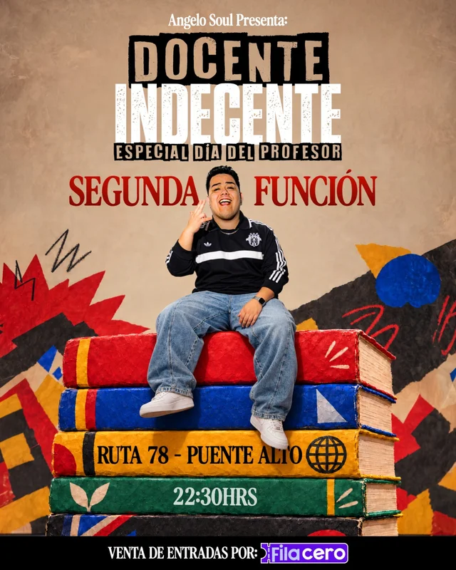 Docente Indecente - Angelo Soul en Ruta78 - 2°funcion