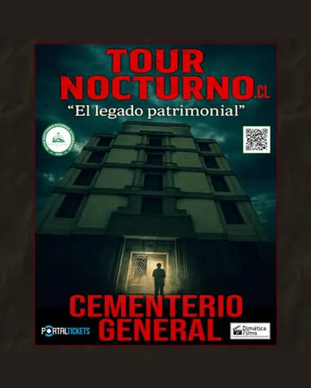 Tour Nocturno En Cementerio General: El Legado Patrimonial Trasnoche - Sabado 25 De Julio Del 2026 - 22:30 Horas