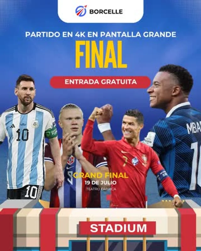 Final Mundial De Fútbol En La Fábrica
