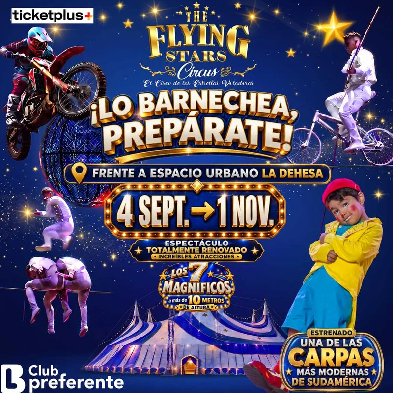 El Circo de las Estrellas Voladoras