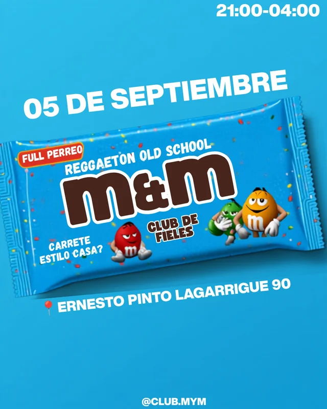 FIESTA M&M’s🍭🍭🍭