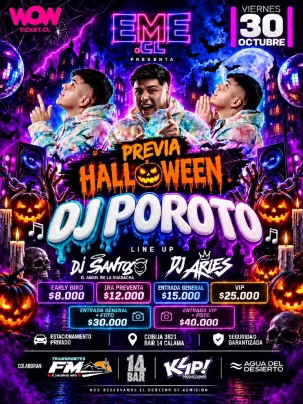 Previa Halloween - DJ Poroto🎃