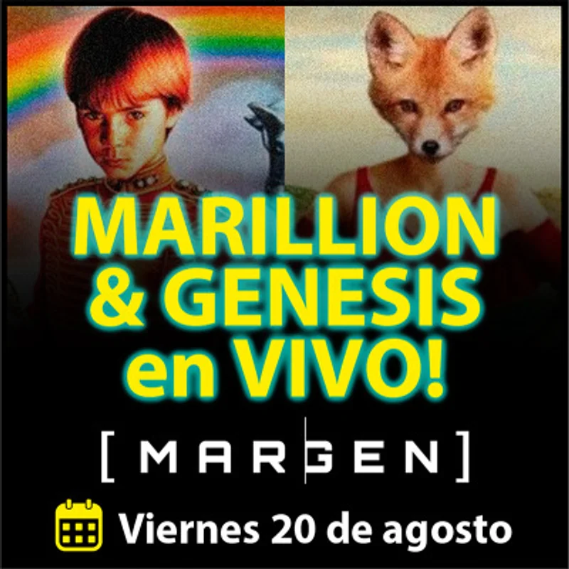 Llega Marillion & Genesis en vivo en Peñalolén!