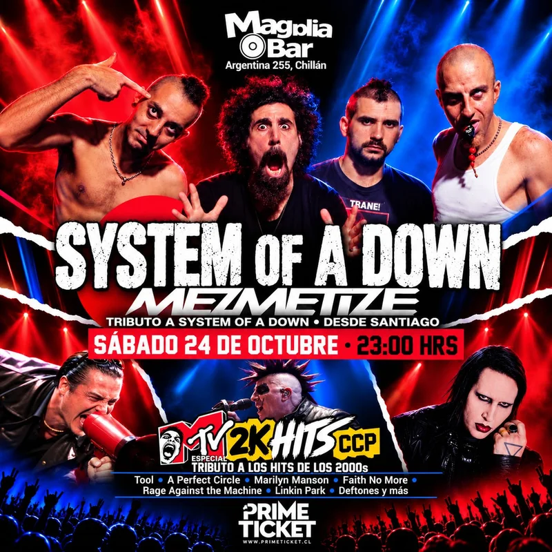 SOAD y MTV2K en Mag