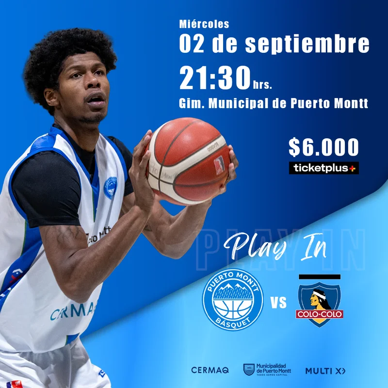 Puerto Montt Basquet Vs Colo Colo Liga Chery By Cecinas Llanquihue
