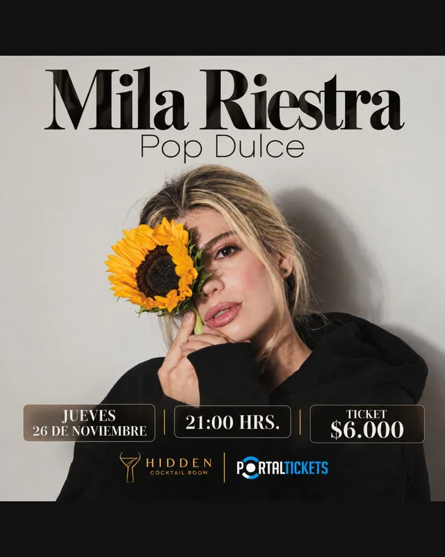 Mila Riestra, Pop Dulce En Hidden Cocktail Room